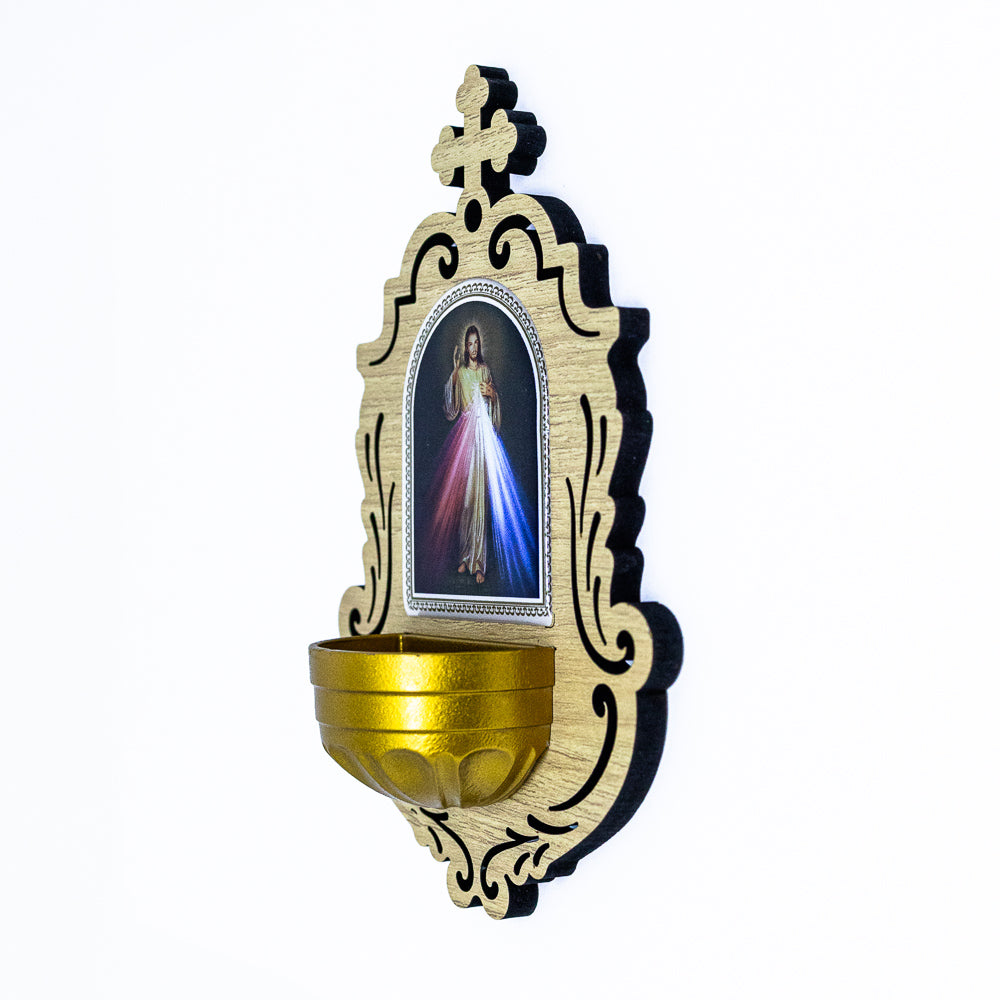 Pia de Água Benta - Jesus Misericordioso
