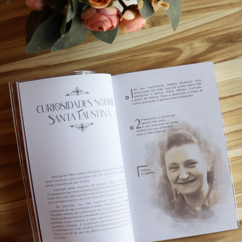 Diário de Santa Faustina (Capa Cristal)