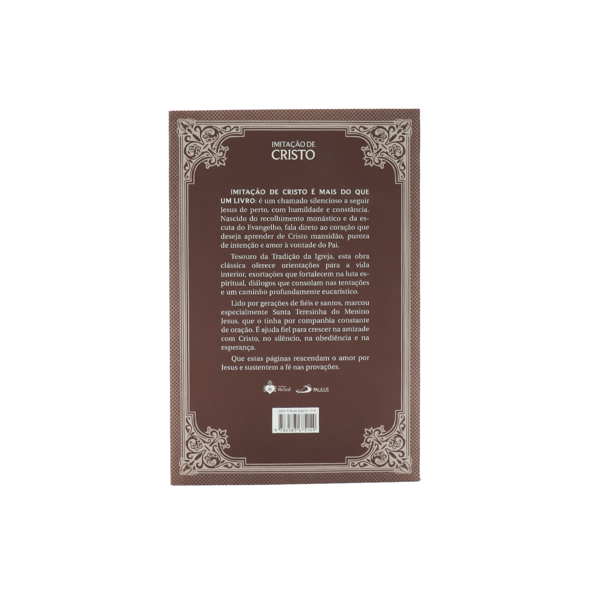 Imitação de Cristo - Tomás de Kempis (Brochura)