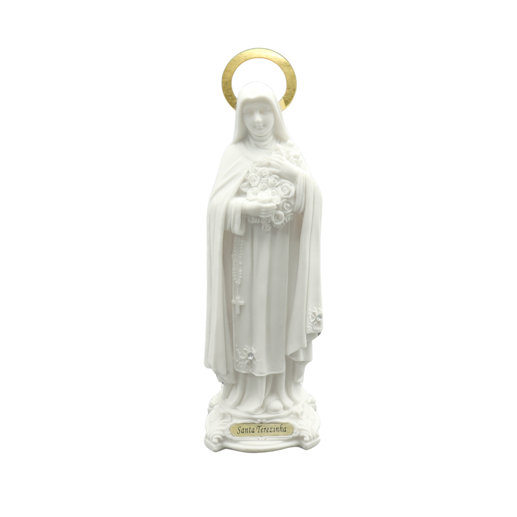 Imagem Santa Teresinha Branca 20cm
