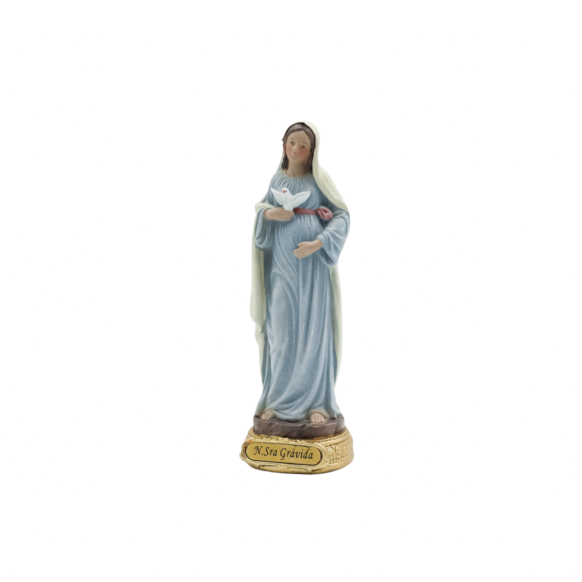 Imagem Nossa Senhora Grávida 13 cm (Linha EURO) resina