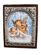 Adorno Italiano Anjo Zelador 6 cm x 5 cm