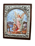 Adorno Italiano Anjo da Guarda 6 cm x 5 cm