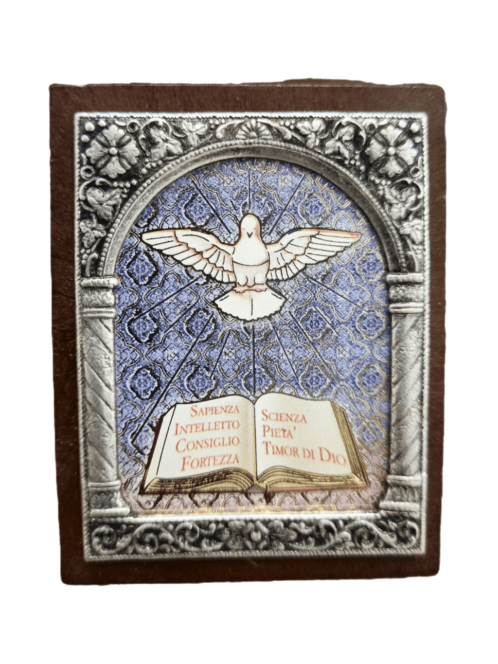 Adorno Italiano Espirito Santo 6 cm x 5 cm