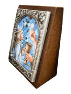 Adorno Italiano Eucaristia Menina 6 cm x 5 cm