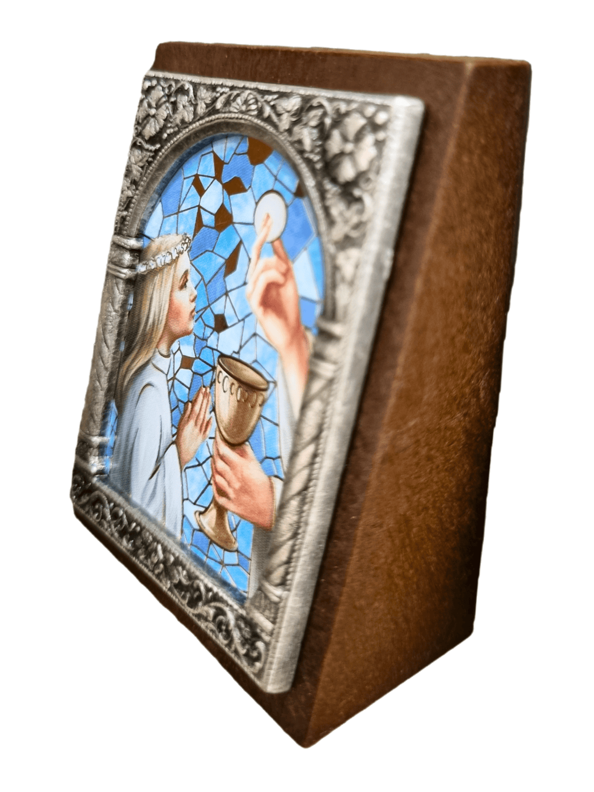 Adorno Italiano Eucaristia Menina 6 cm x 5 cm