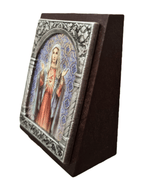 Adorno Italiano Imaculado Coração de Maria 6 cm x 5 cm