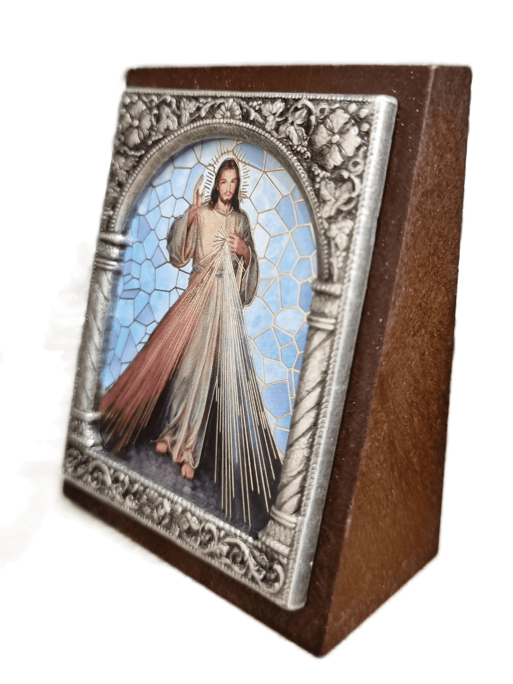 Adorno Italiano Jesus Misericordioso 6 cm x 5 cm