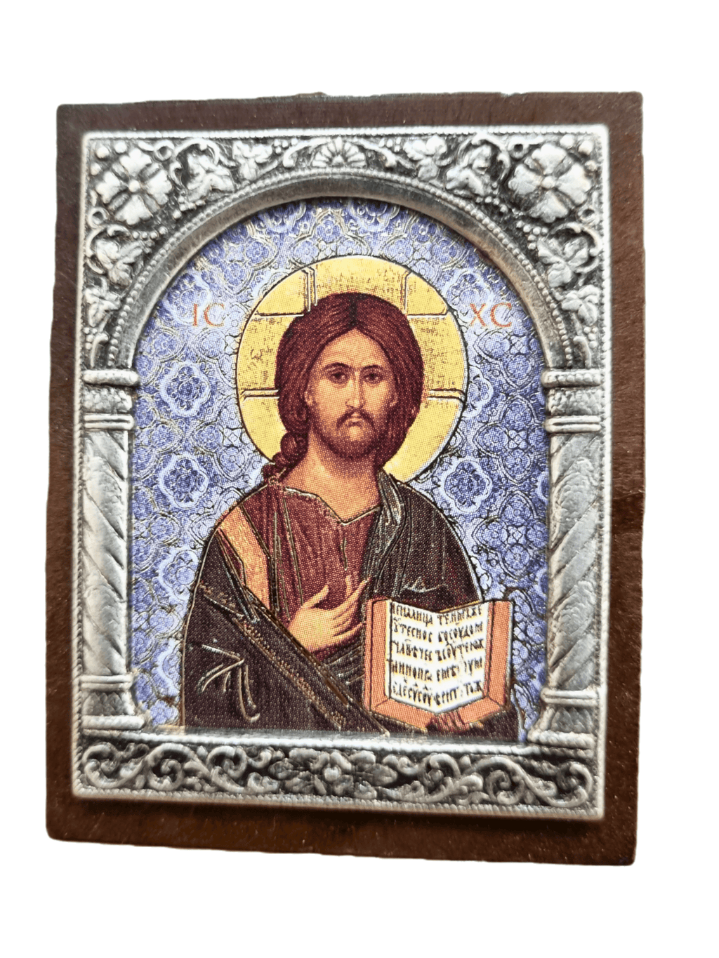 Adorno Italiano Jesus Ortodoxo 6 cm x 5 cm