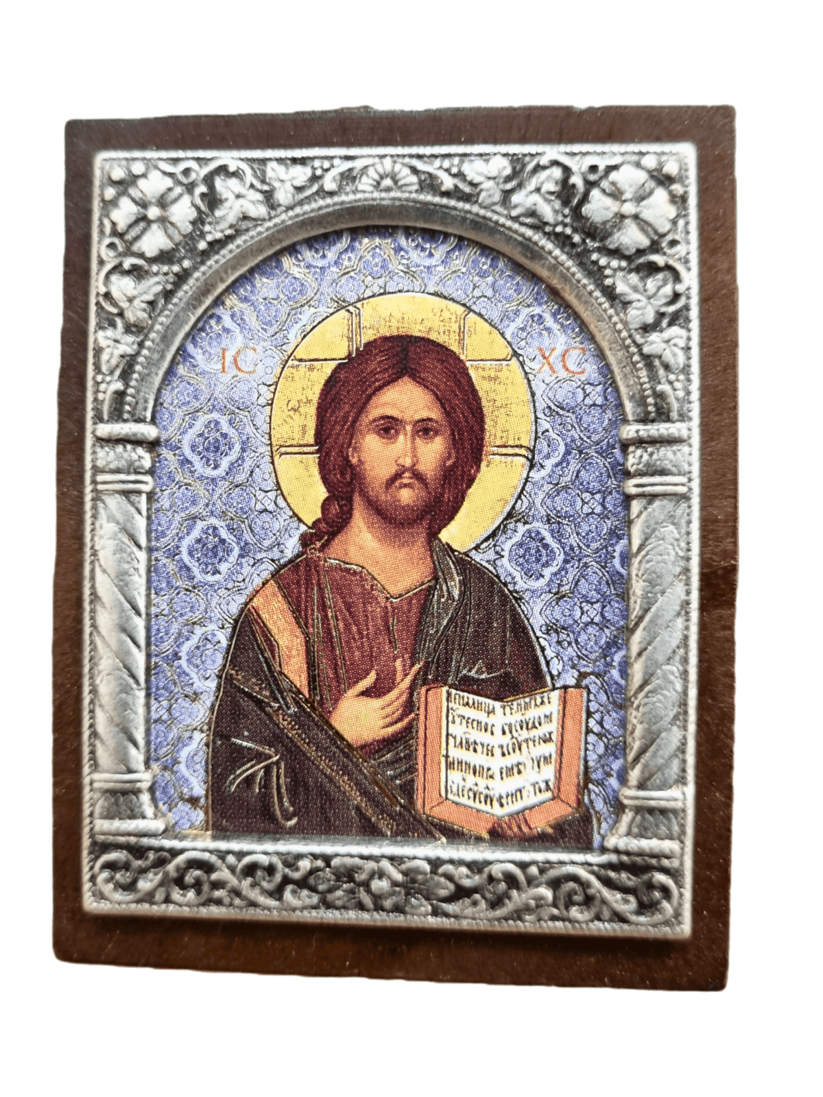 Adorno Italiano Jesus Ortodoxo 6 cm x 5 cm