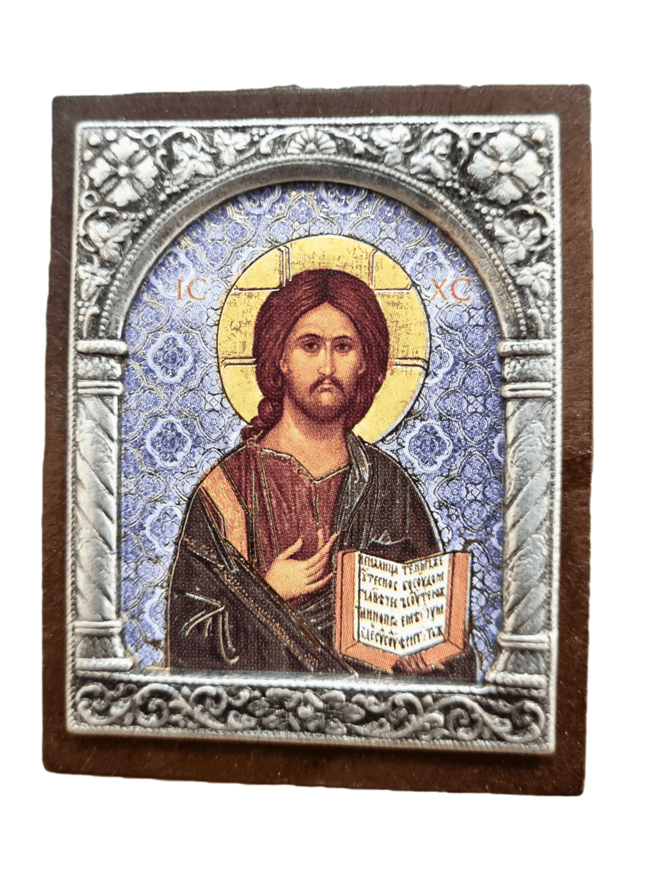 Adorno Italiano Jesus Ortodoxo 6 cm x 5 cm