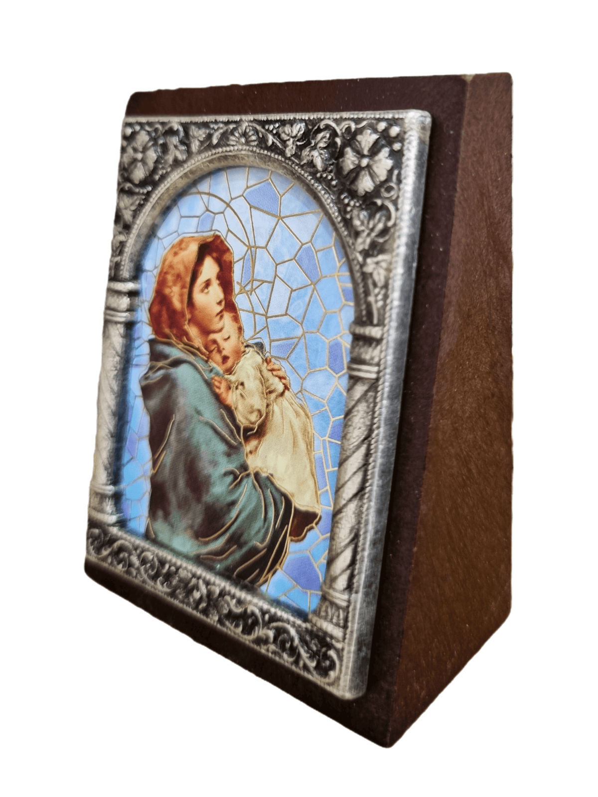 Adorno Italiano Nossa Senhora da Divina Providência 6 cm x 5 cm