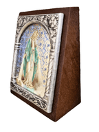 Adorno Italiano Nossa Senhora das Graças 6 cm x 5 cm