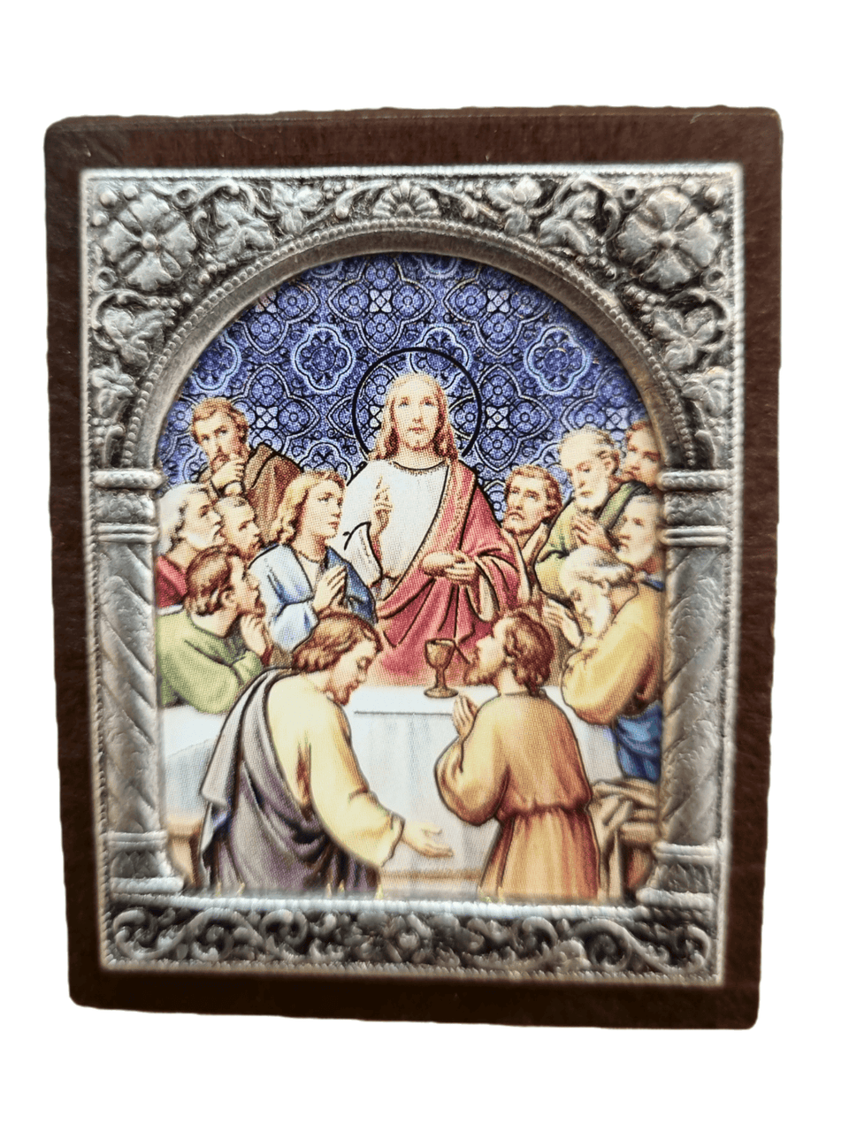 Adorno Italiano Santa Ceia 6 cm x 5 cm