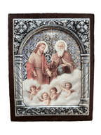 Adorno Italiano Santíssima Trindade 6 cm x 5 cm