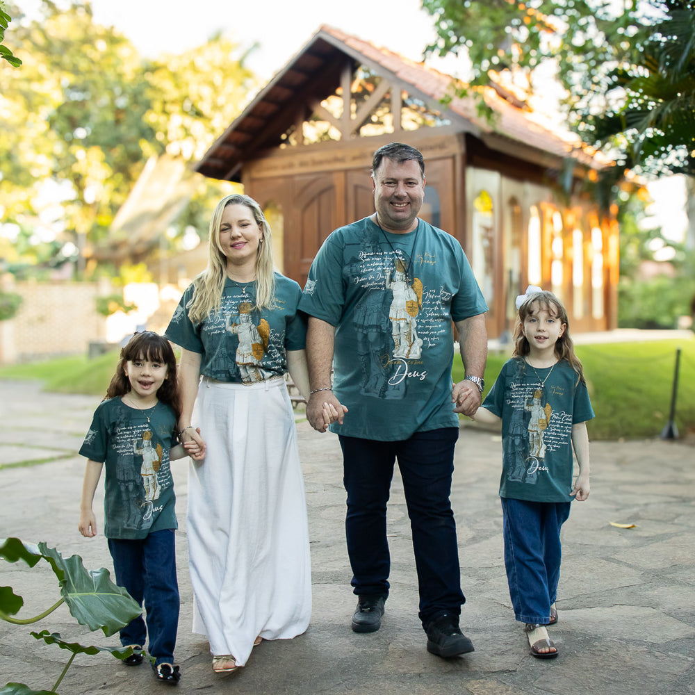 Camiseta Infantil Glorioso São Miguel Arcanjo - Hesed