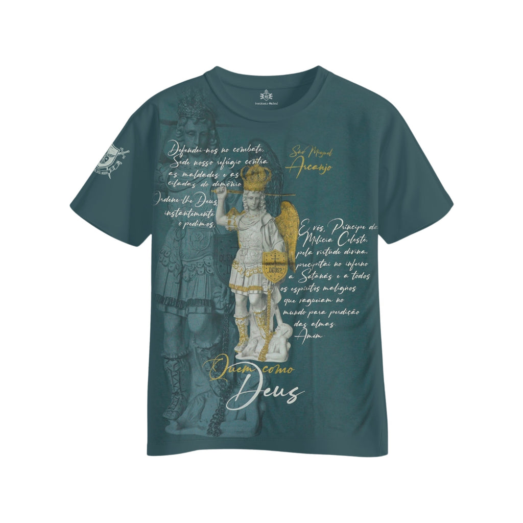 Camiseta Glorioso São Miguel Arcanjo - Hesed