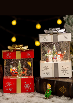 Caixa de Presente Musical de Natal