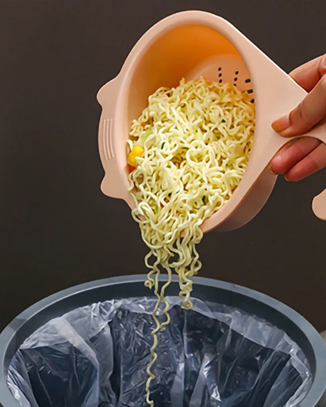 Cesta de Drenagem para Pia em Forma de Gato Organizador Multifuncional para Cozinha