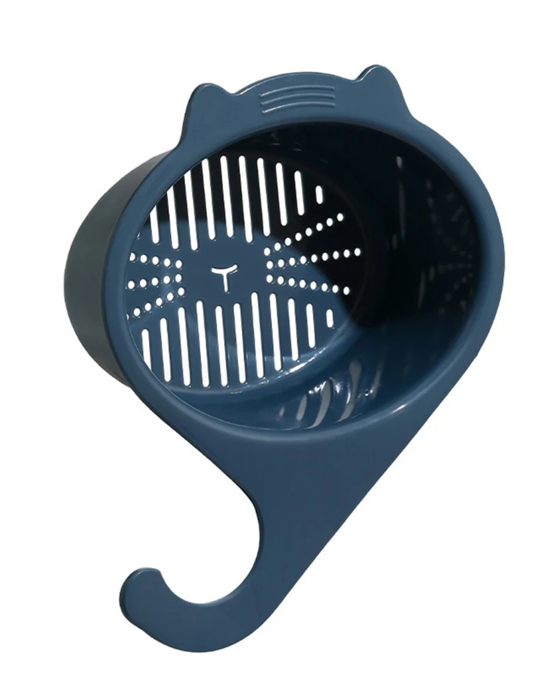 Cesta de Drenagem para Pia em Forma de Gato Organizador Multifuncional para Cozinha