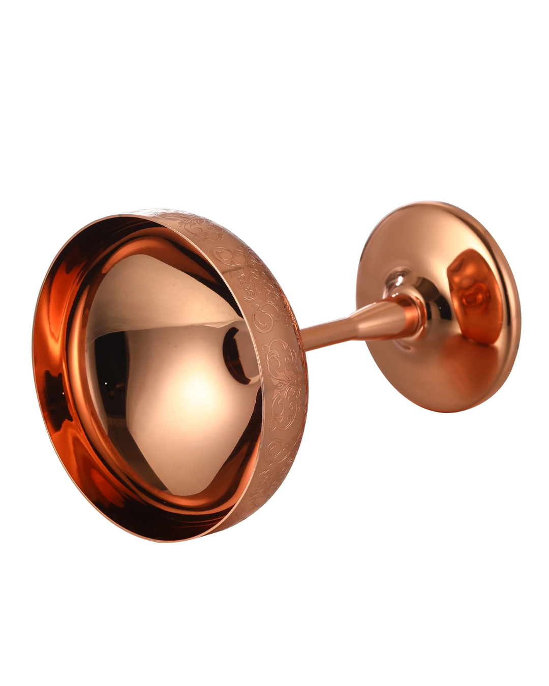 Conjunto 2 Copos Coupe Aço Inox Taças Coquetel Duráveis