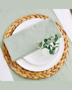 Conjunto de 6 Guardanapos de Algodão Decoração para Mesa e Eventos