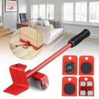 Conjunto de Ferramentas para Mover Móveis 5 Peças