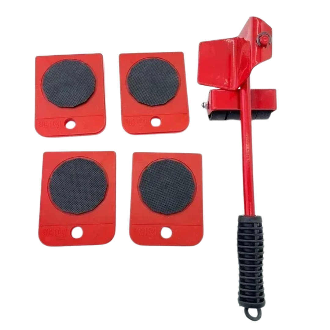 Conjunto de Ferramentas para Mover Móveis 5 Peças