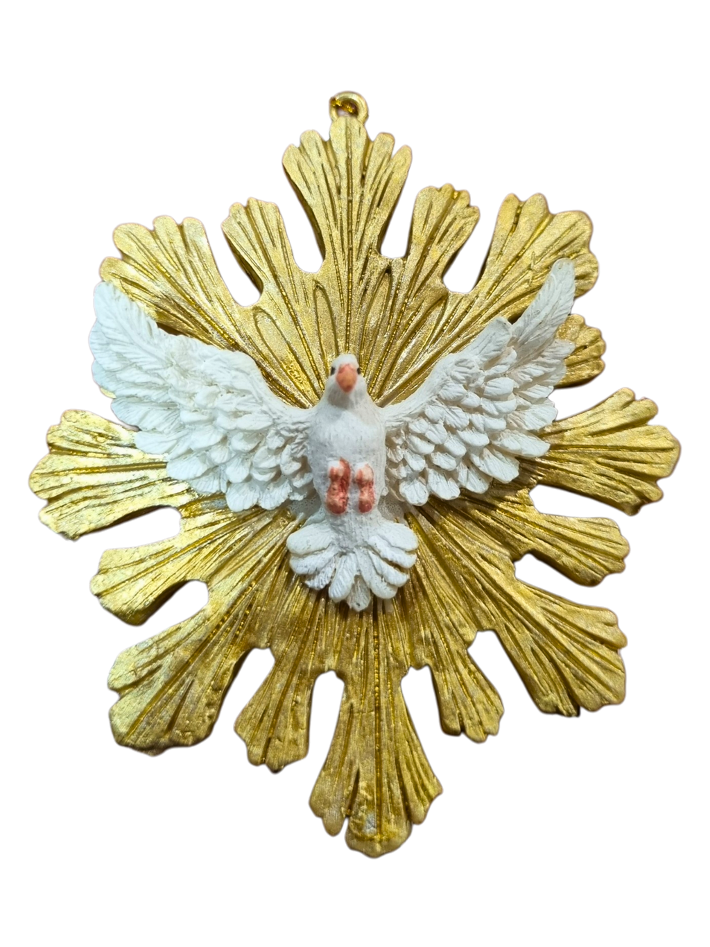 Divino Espírito Santo de Pendurar em Resina 8 cm