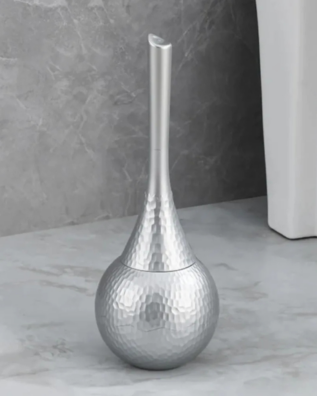 Escova de Vaso Sanitário com Suporte Dourado ou Prata