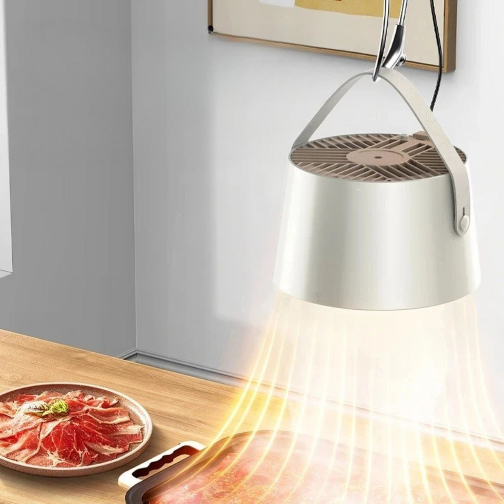 Exaustor Portátil Pequeno USB para Cozinha e Churrasco