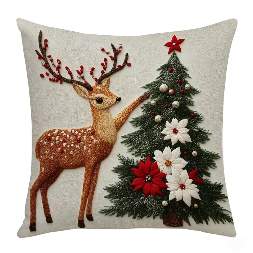 Fronha Decorativa de Natal