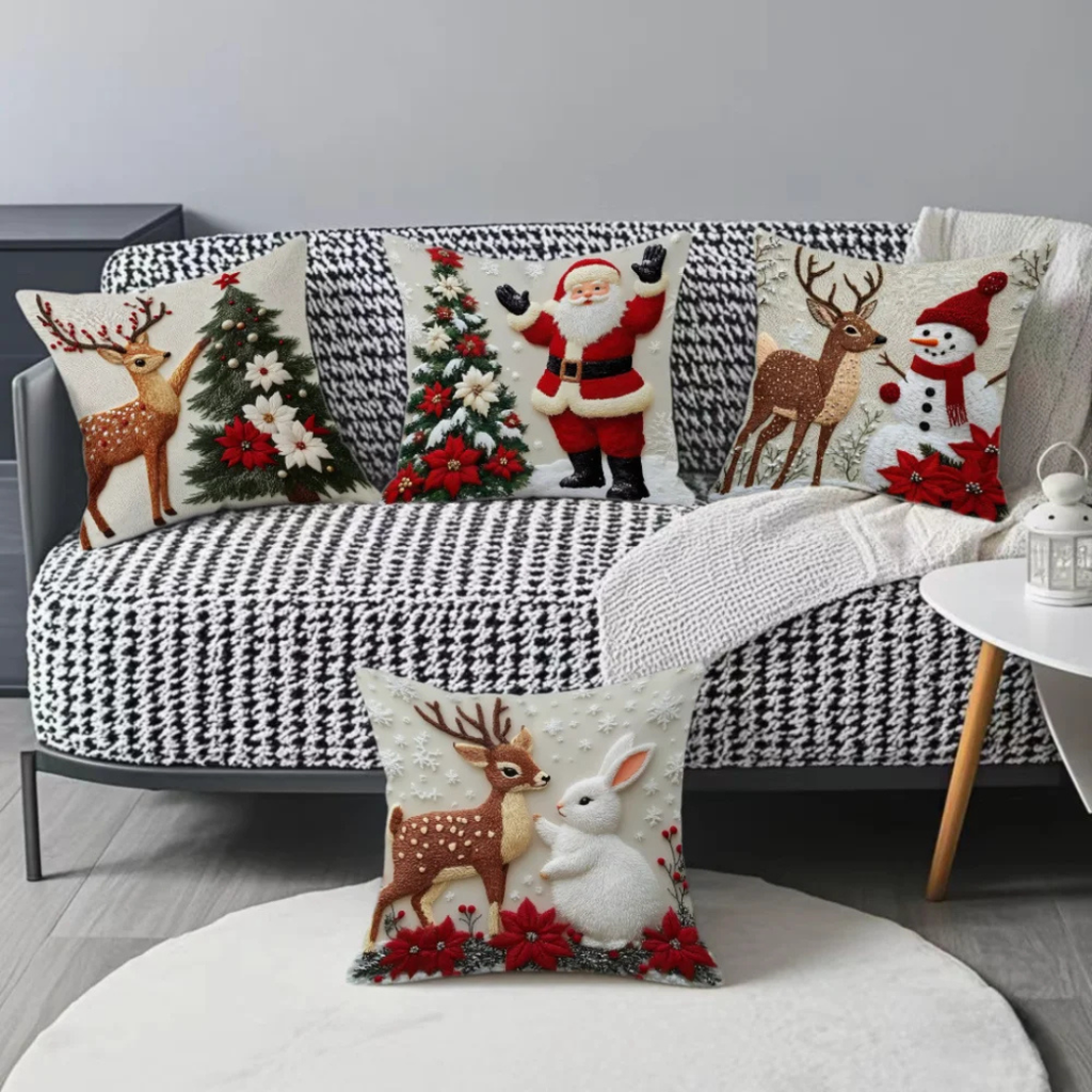 Fronha Decorativa de Natal