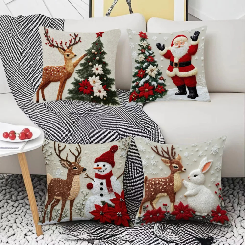 Fronha Decorativa de Natal