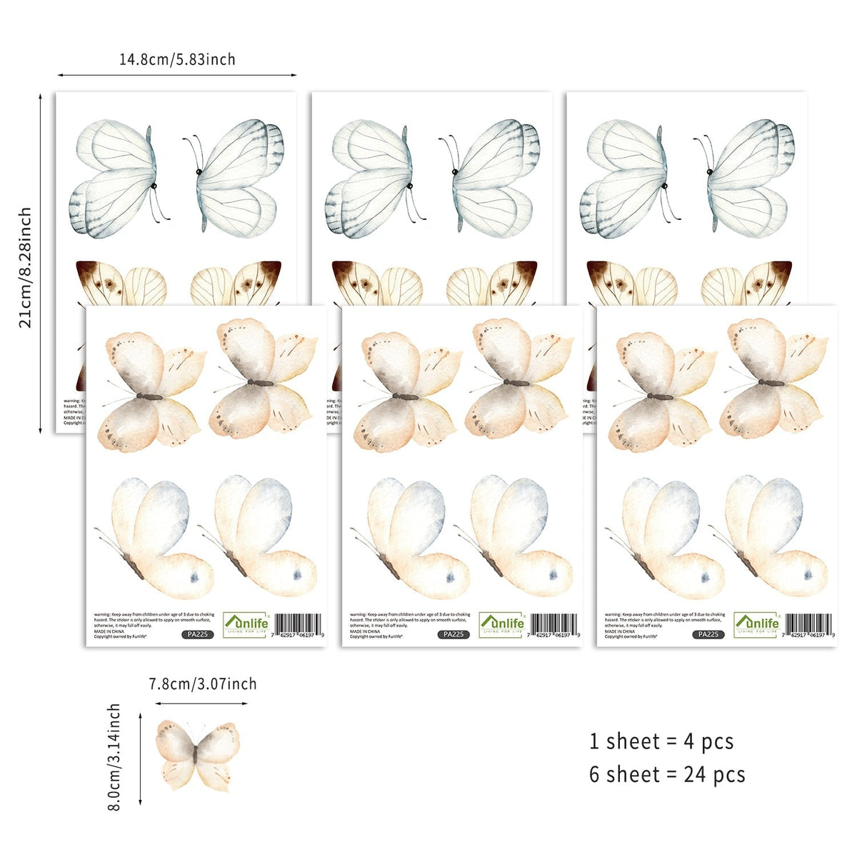 Adesivos decorativos infantis para parede