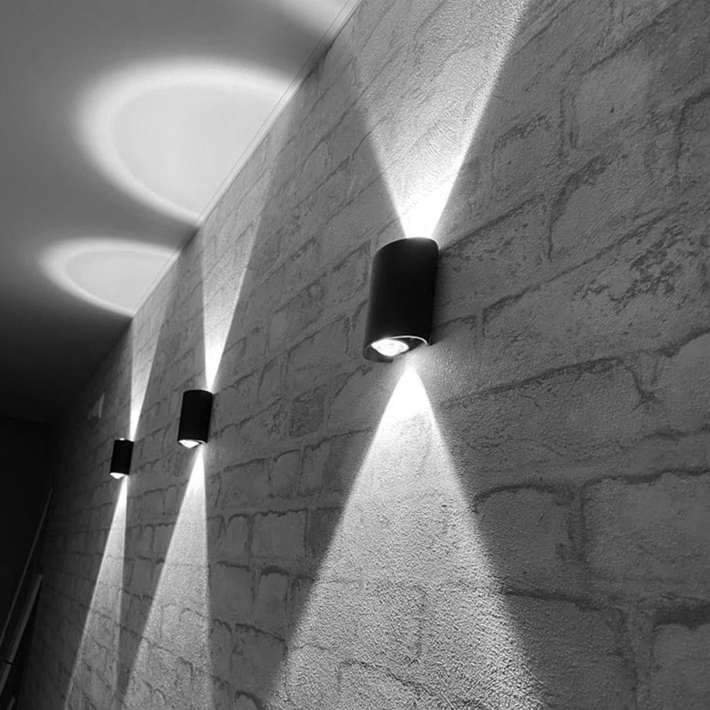 Arandela Luminária interna e externa efeito Prisma - Prismaglow