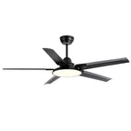 Ventilador de teto moderno Industrial com controle remoto - ZenithBreeze Z2 Pro