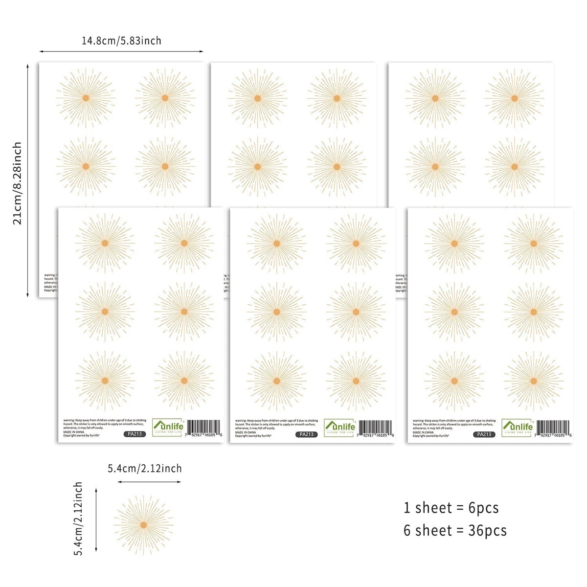 Adesivos decorativos infantis para parede