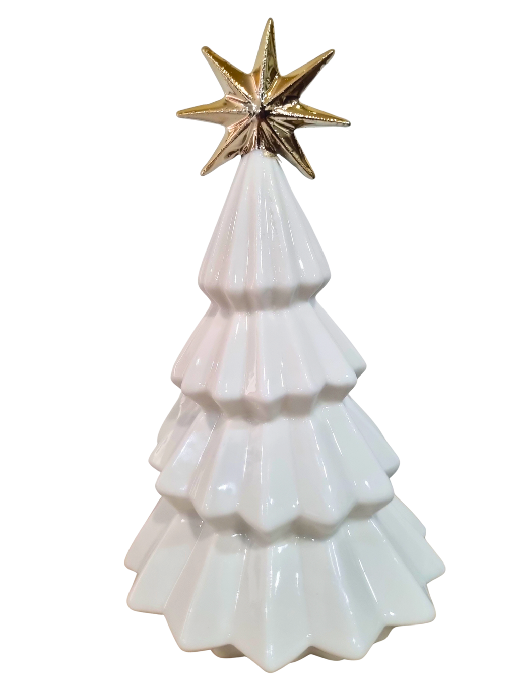 Imagem da Sagrada Família em Porcelana com Led 11 x 19 cm