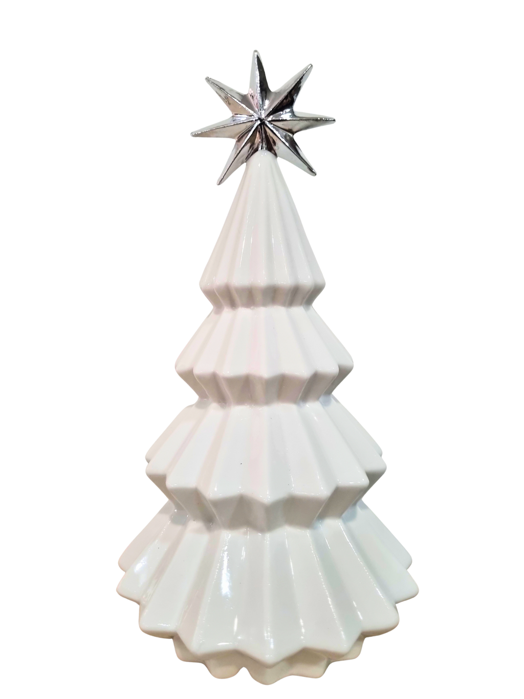 Imagem da Sagrada Família em Porcelana com Led 15 x 27 cm