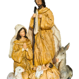 Imagem da Sagrada Família em Resina 29 cm