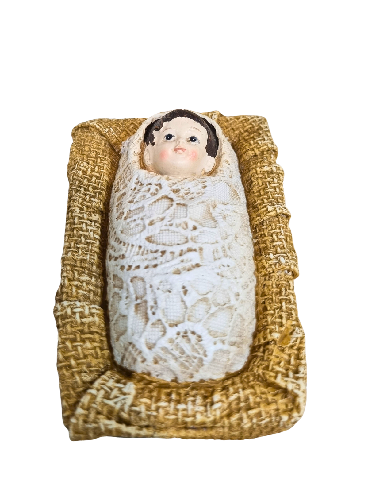 Imagem da Sagrada Família em Resina 3 peças 36 cm
