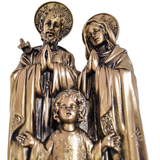 Imagem da Sagrada Família em Resina 30 cm