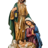 Imagem da Sagrada Família em Resina 31 cm