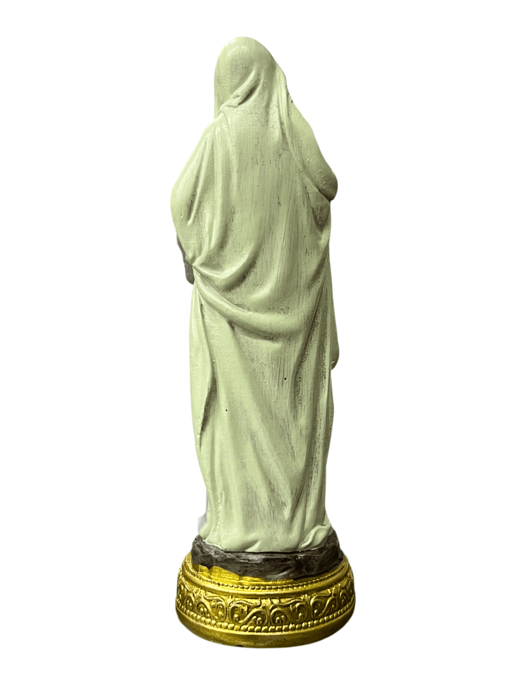 Imagem de Nossa Senhora Grávida em Resina Colorida 13 cm