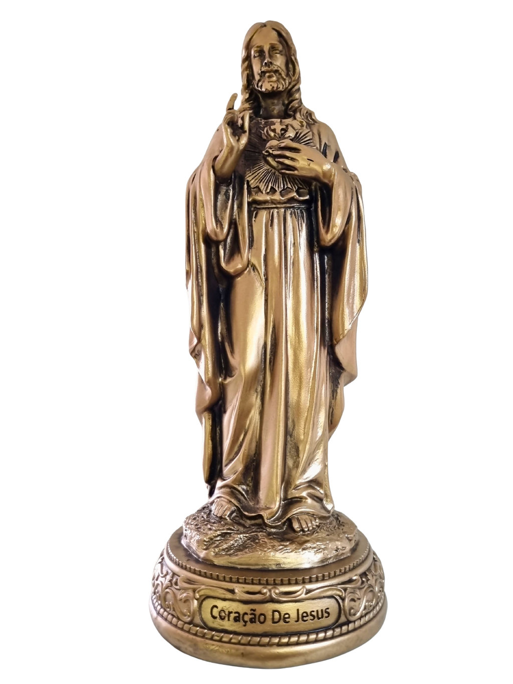 Imagem do Sagrado Coração de Jesus em Resina 30 cm