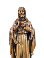 Imagem do Sagrado Coração de Jesus em Resina 30 cm