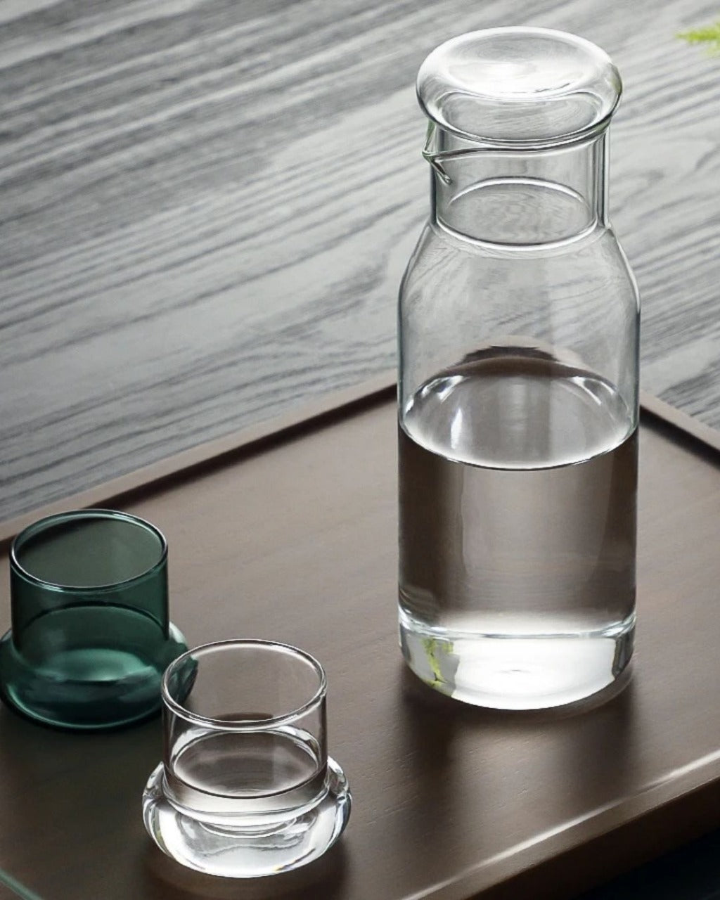 Jarra de Vidro Transparente Resistente ao Calor Para Água Suco e Café