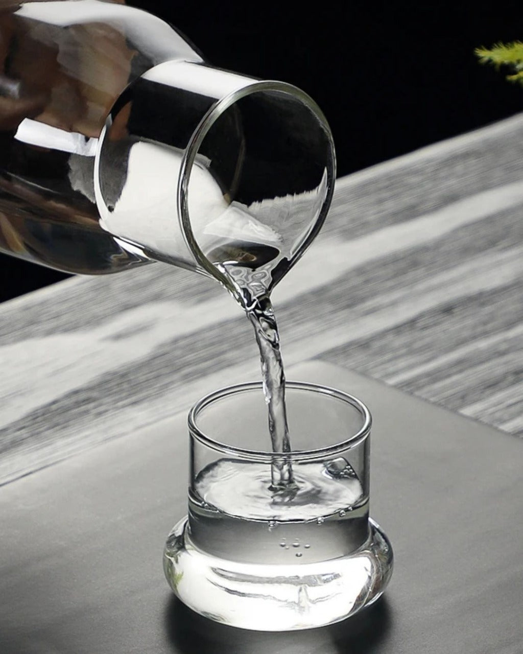 Jarra de Vidro Transparente Resistente ao Calor Para Água Suco e Café
