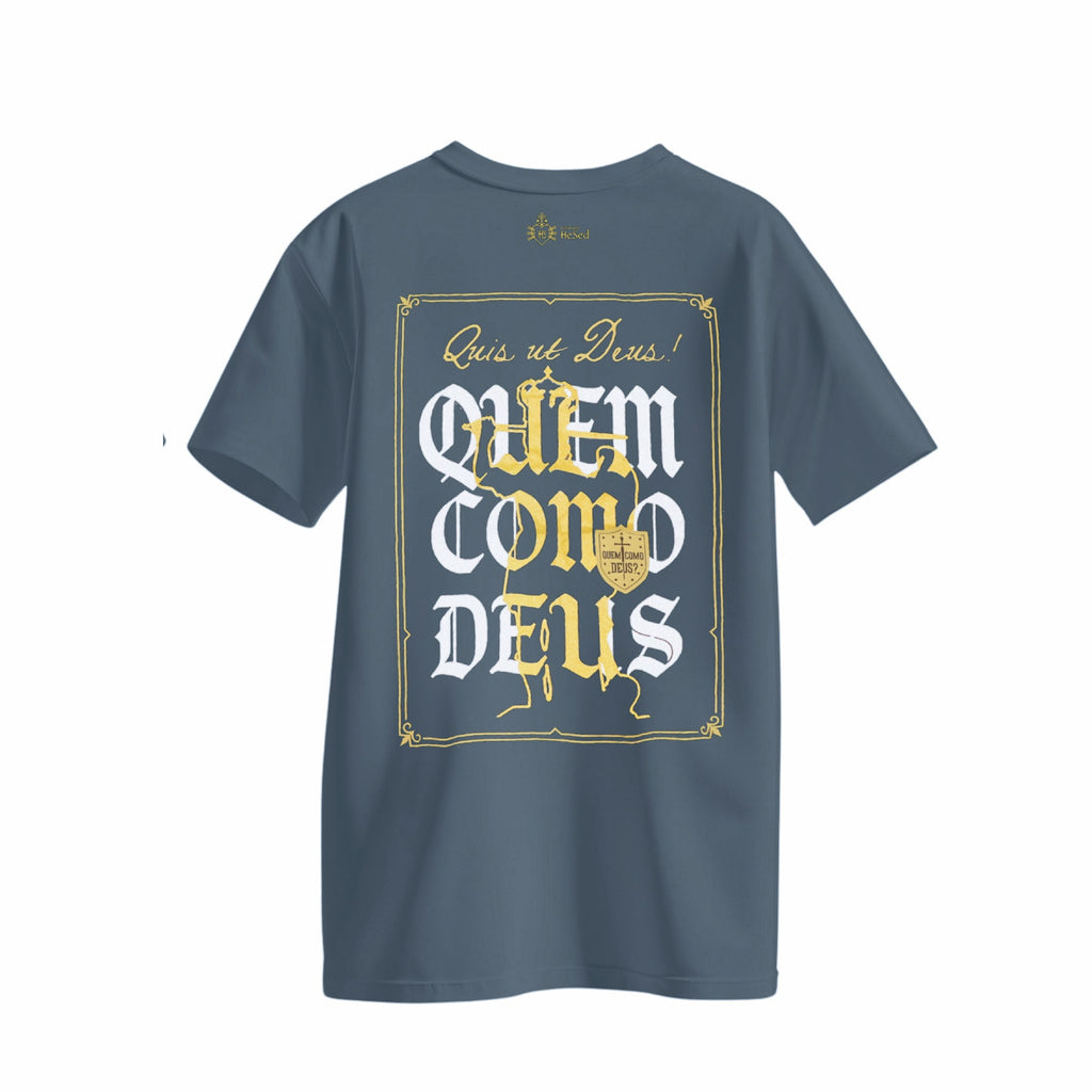 Camiseta Quem como Deus - Exército de São Miguel - Hesed